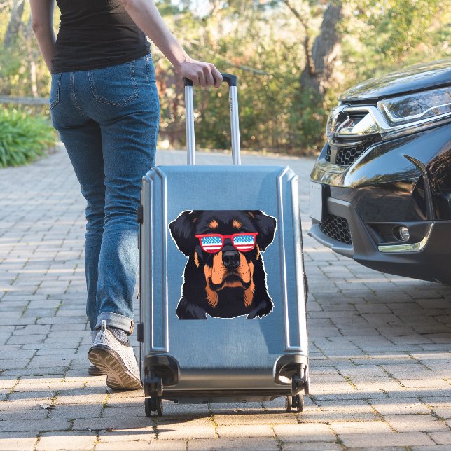 Rottweiler Lovers Gifts (Suitcase Insitu)
