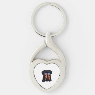 Rottweiler Lovers Gifts Key Ring