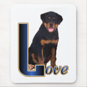 Rottweiler Lovers Gifts Mouse Pad