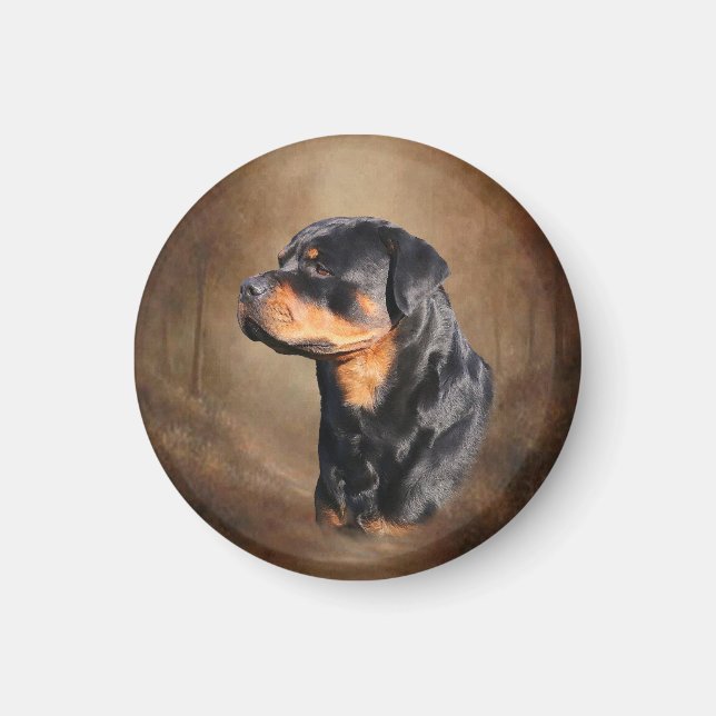 Rottweiler Magnet (Front)