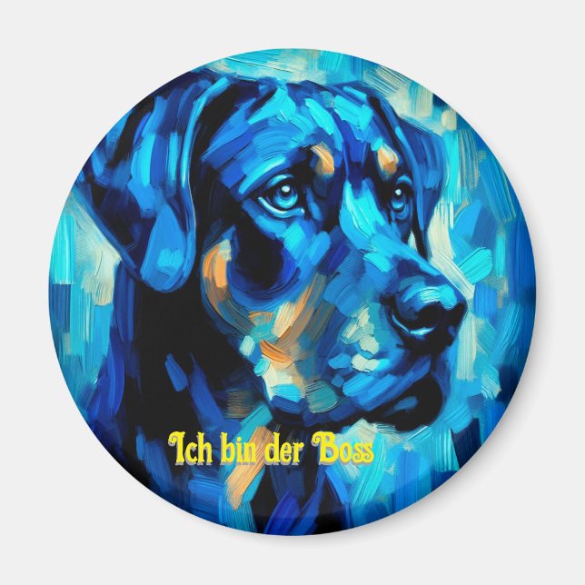 Rottweiler Magnet (Front)