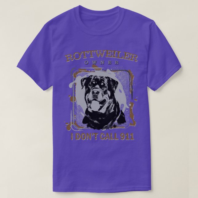 Rottweiler Metzgerhund (12) T-Shirt (Design Front)