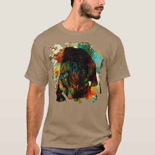 Rottweiler Metzgerhund Digital Art 3 T-Shirt