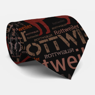 Rottweiler  - Metzgerhund Pattern Tie