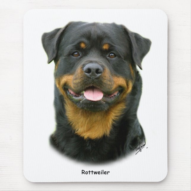 Rottweiler Mouse Pad (Front)