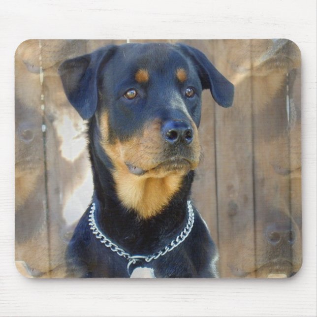 Rottweiler Mouse Pad (Front)
