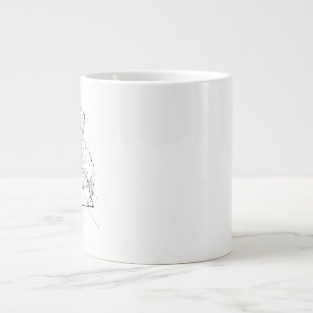 Rottweiler Mug – Minimalist Coffee Mug (Front)