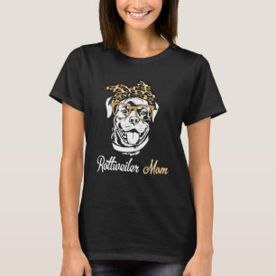 Rottweiler Mum Cute Dog Lover Mother Day T-Shirt