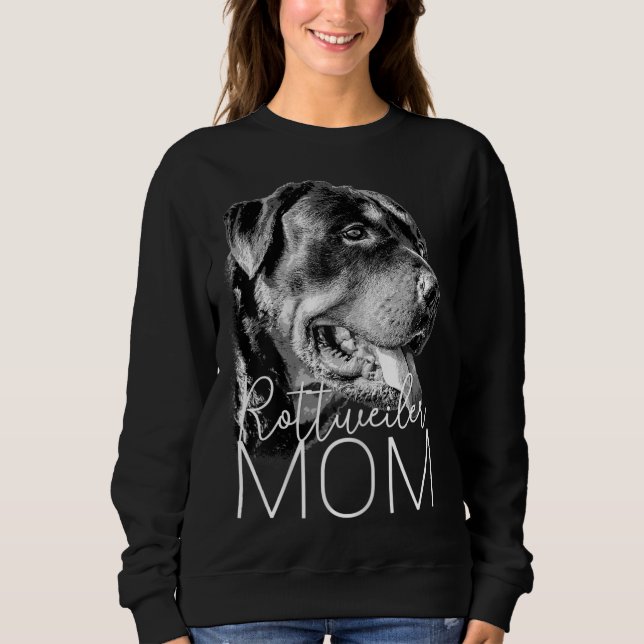 Rottweiler Mum - Dog Sweatshirt (Front)
