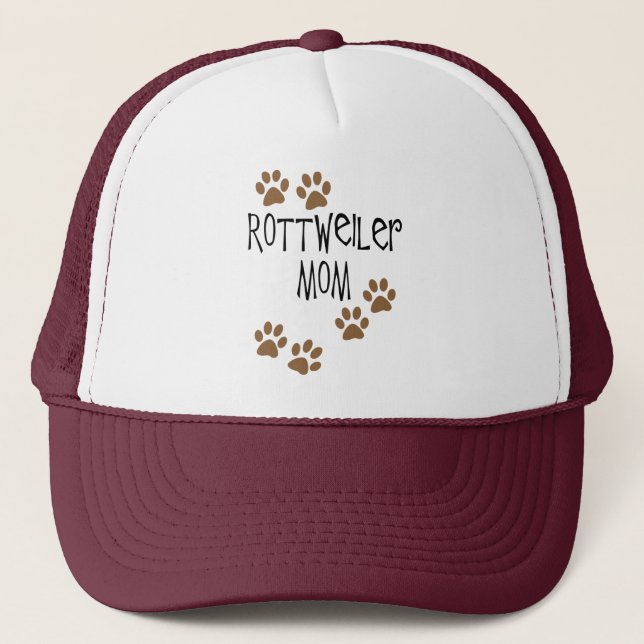 Rottweiler Mum Trucker Hat (Front)