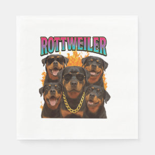 Rottweiler napkin