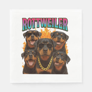 Rottweiler  napkin