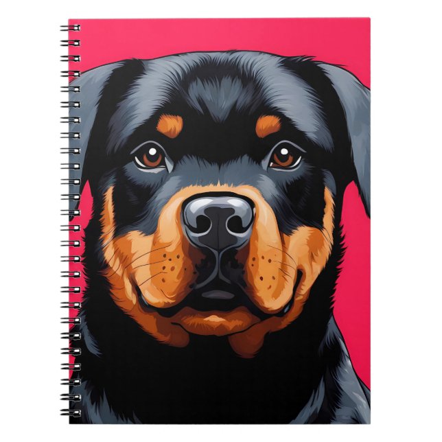 Rottweiler Notebook (Front)