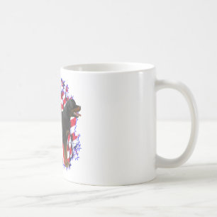Rottweiler Patriot Coffee Mug