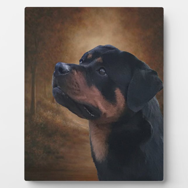 Rottweiler  plaque (Front)