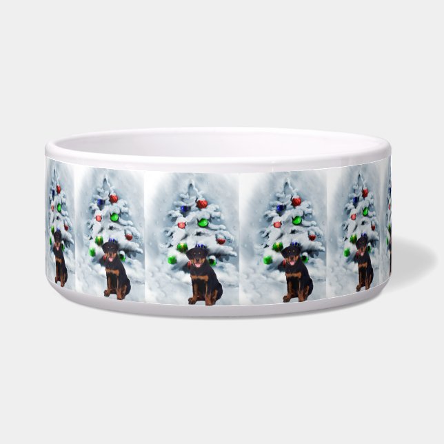 Rottweiler Puppy Christmas (Front)