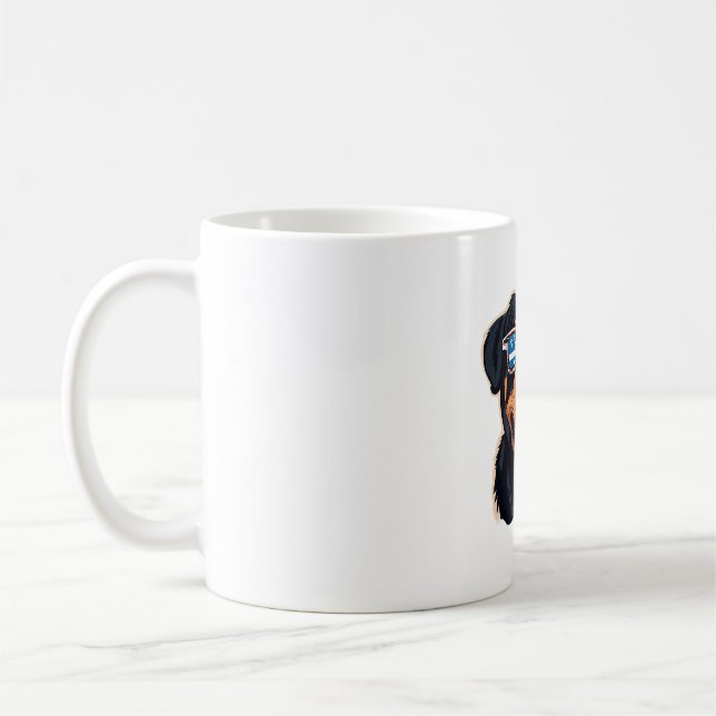 Rottweiler Puppy Coffee Mug (Left)