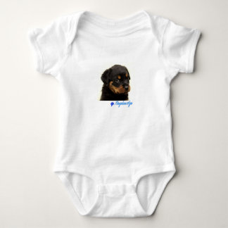 Rottweiler PuppyT-Shirt Rottweiler baby outfit  Bodysuit