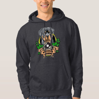 ROTTWEILER RECORDS BLACK HOODIE