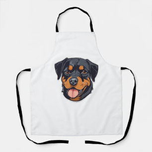 Rottweiler Romp From Puppies to Paw-some Partners  Apron