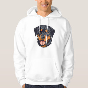 Rottweiler Romp From Puppies to Paw-some Partners Hoodie