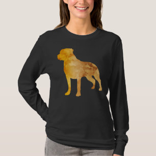 Rottweiler Rottie Dog Fitted T-Shirt