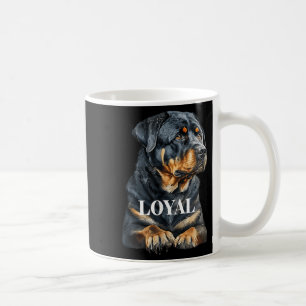 Rottweiler Rottie Graphic Dog Art Coffee Mug