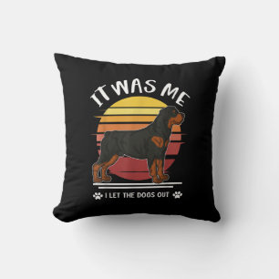 Rottweiler Shirt Gifts Women Men Kids T-Shirt Cushion
