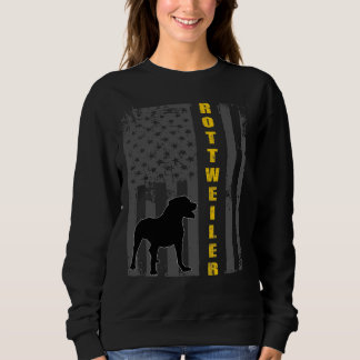 Rottweiler Stars And Stripes Sweatshirt