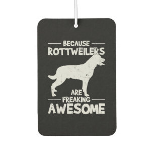 Rottweiler T-Shirt Copy Car Air Freshener