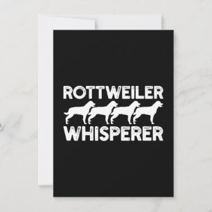 Rottweiler T-Shirt Thank You Card