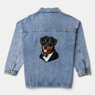 Rottweiler The Bodyguard Denim Jacket