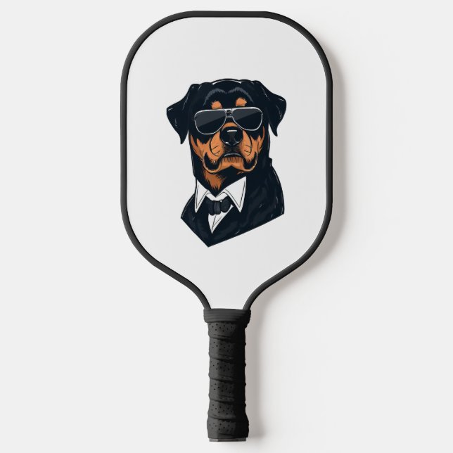 Rottweiler The Gentlemen  Pickleball Paddle (Front)
