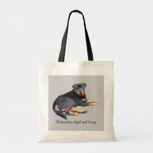 Rottweiler Tote Bag