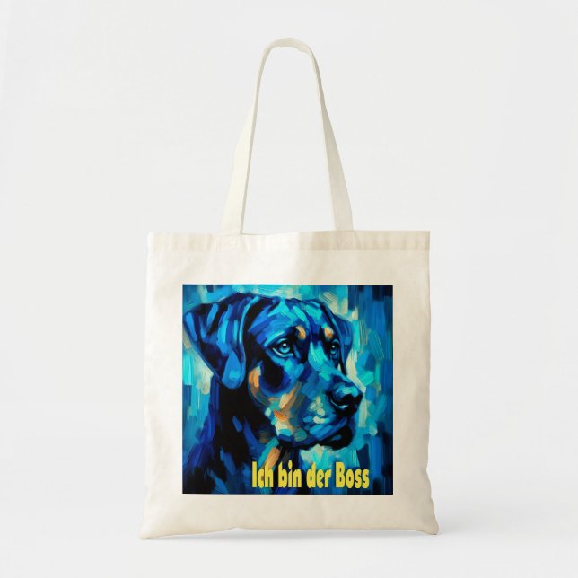 Rottweiler Tote Bag (Front)