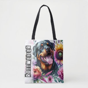 Rottweiler tote bag