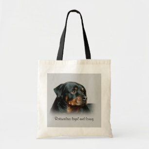 Rottweiler Tote Bag