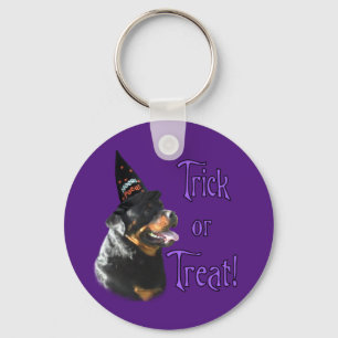 Rottweiler Trick Key Ring