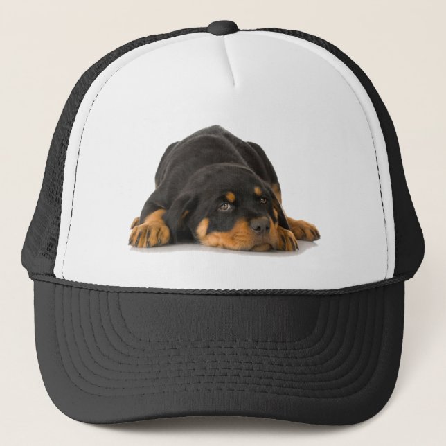 Rottweiler Trucker Hat (Front)