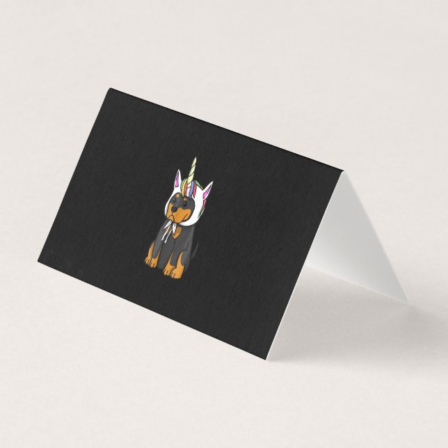 Rottweiler Unicorn Dog (Front)