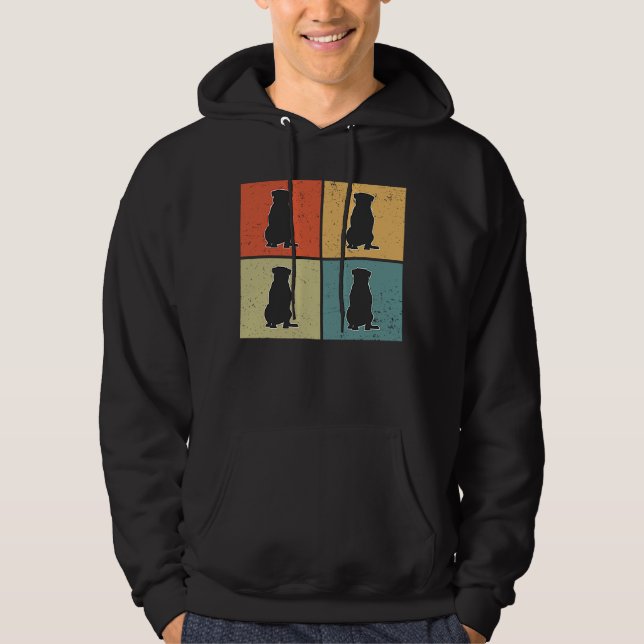 Rottweiler Vintage  3 Hoodie (Front)