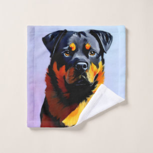 Rottweiler Wash Cloth