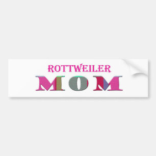 RottweilerMom Bumper Sticker