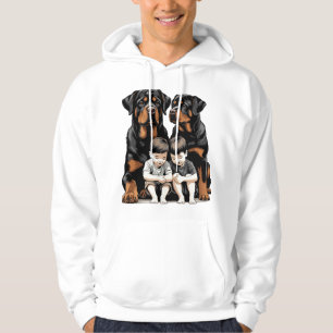 Rottweilers, Protective Family Pet Hoodie