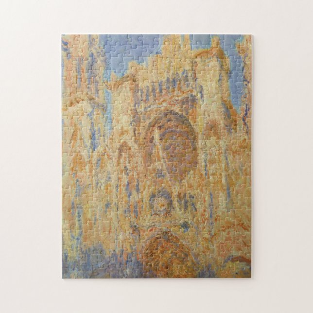 Rouen Cathedral Series by Claude Monet, 1894 Jigsaw Puzzle (Vertical)