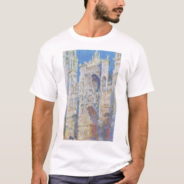 Rouen Cathedral (Sunlight), Monet T-Shirt (Front)