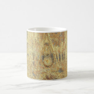 Rouen Cathedral, Sunset by Claude Monet Coffee Mug
