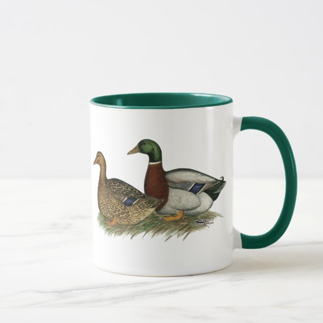 Rouen Ducks Mug (Right)
