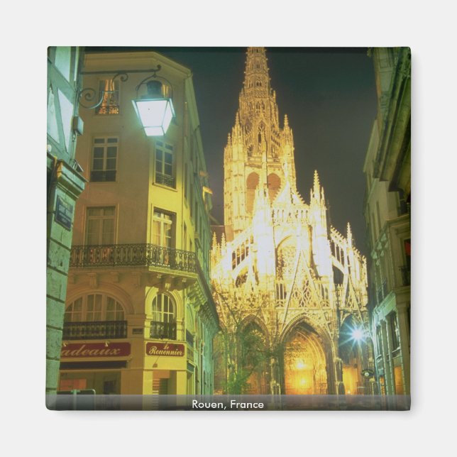 Rouen, France Magnet (Front)