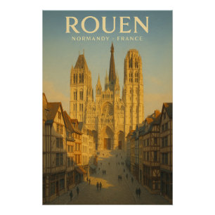 Rouen Normandy France 2026 Poster